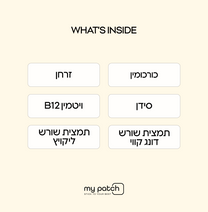 מדבקות בריאות גלי חום וכאבי מחזור - Fix Hot Flashes