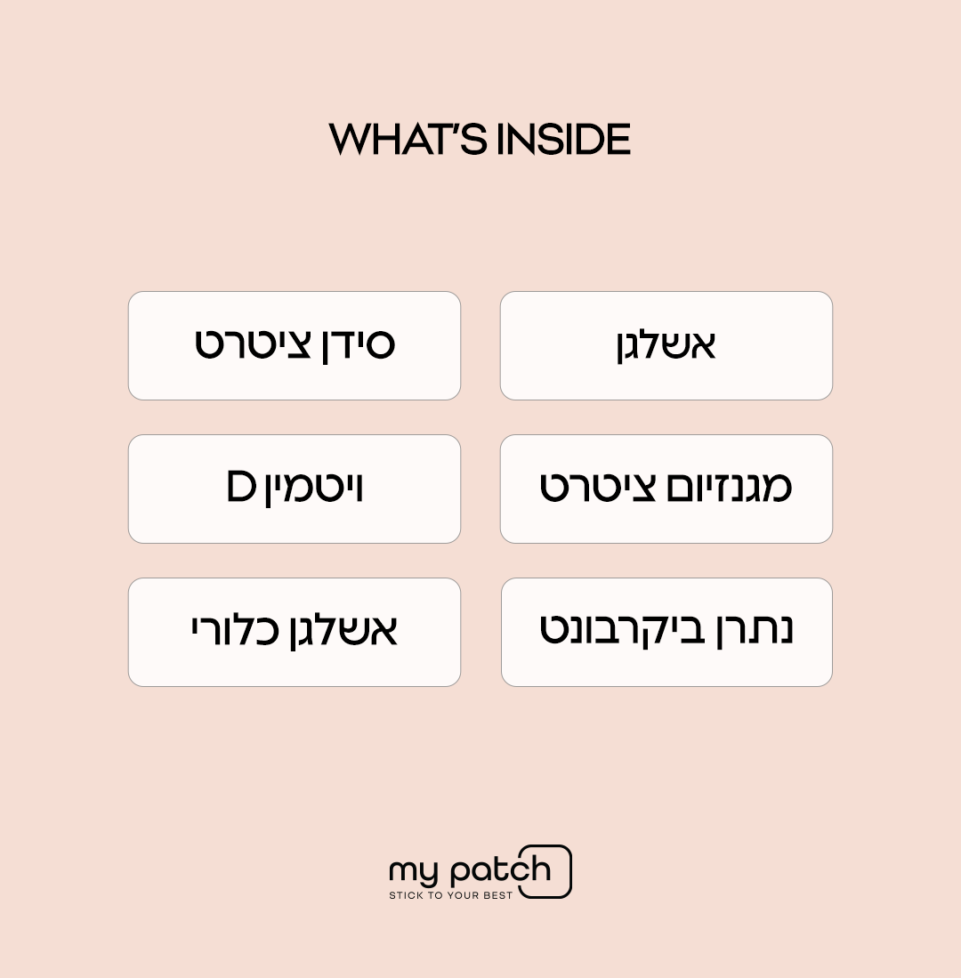 מדבקות אלקטרוליטים - Stick to Electrolyte