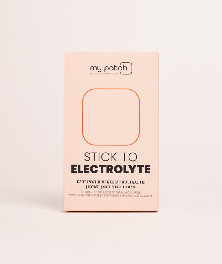 מדבקות אלקטרוליטים - Stick to Electrolyte